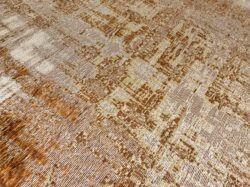 Brinker Carpets Grunge vloerkleed rond oranje sale - Mobiel Interieur